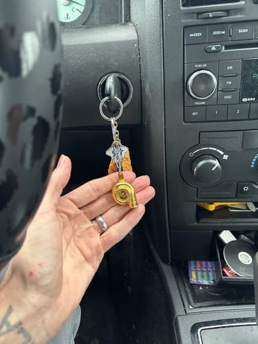 Customer photo review of TURBO KEYCHAIN