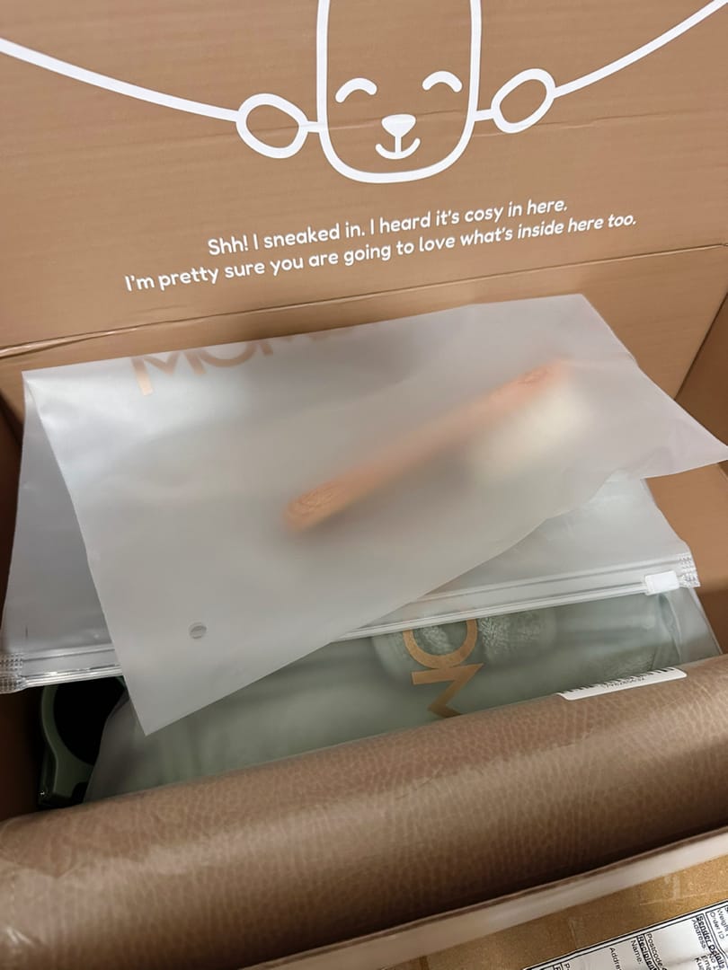 Customer photo review of Hooded Towel (Bamboo-Cotton)