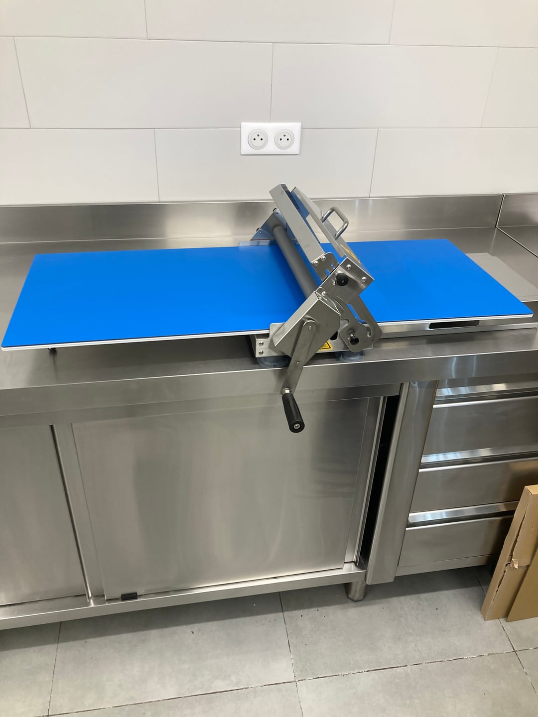 Customer photo review of Laminoir à plateau Manuel GM RS201