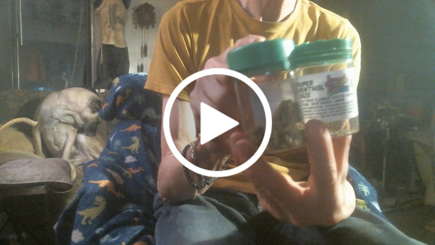 Customer video review of Super Menthol Haze THCa Flower 3.5g 🔴 Sativa
