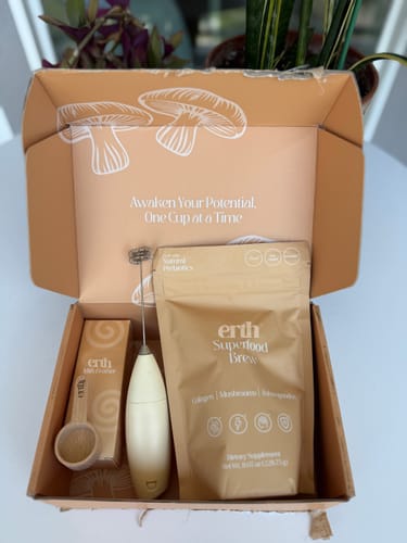 Customer photo review of Superfood Brew 1 Month Supply