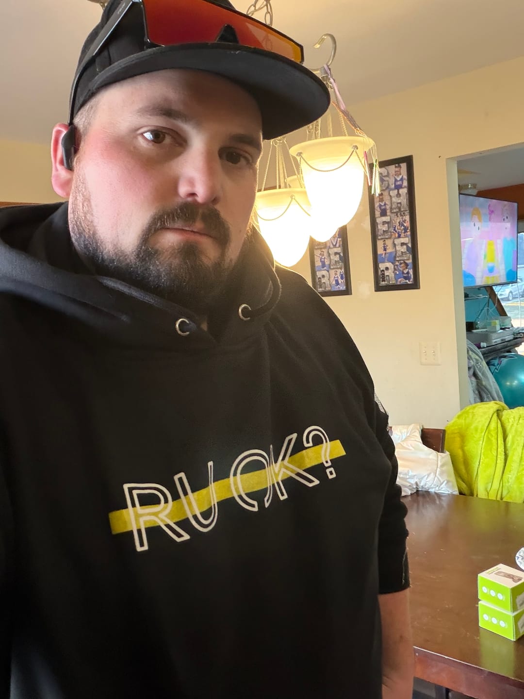 Customer photo review of Stigma Breaking Hoodie- Gold Line