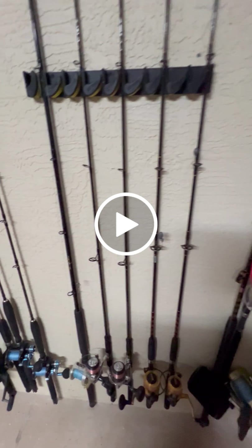 Customer video review of Beyond Fishing GripLock Vertical Fishing Rod Rack