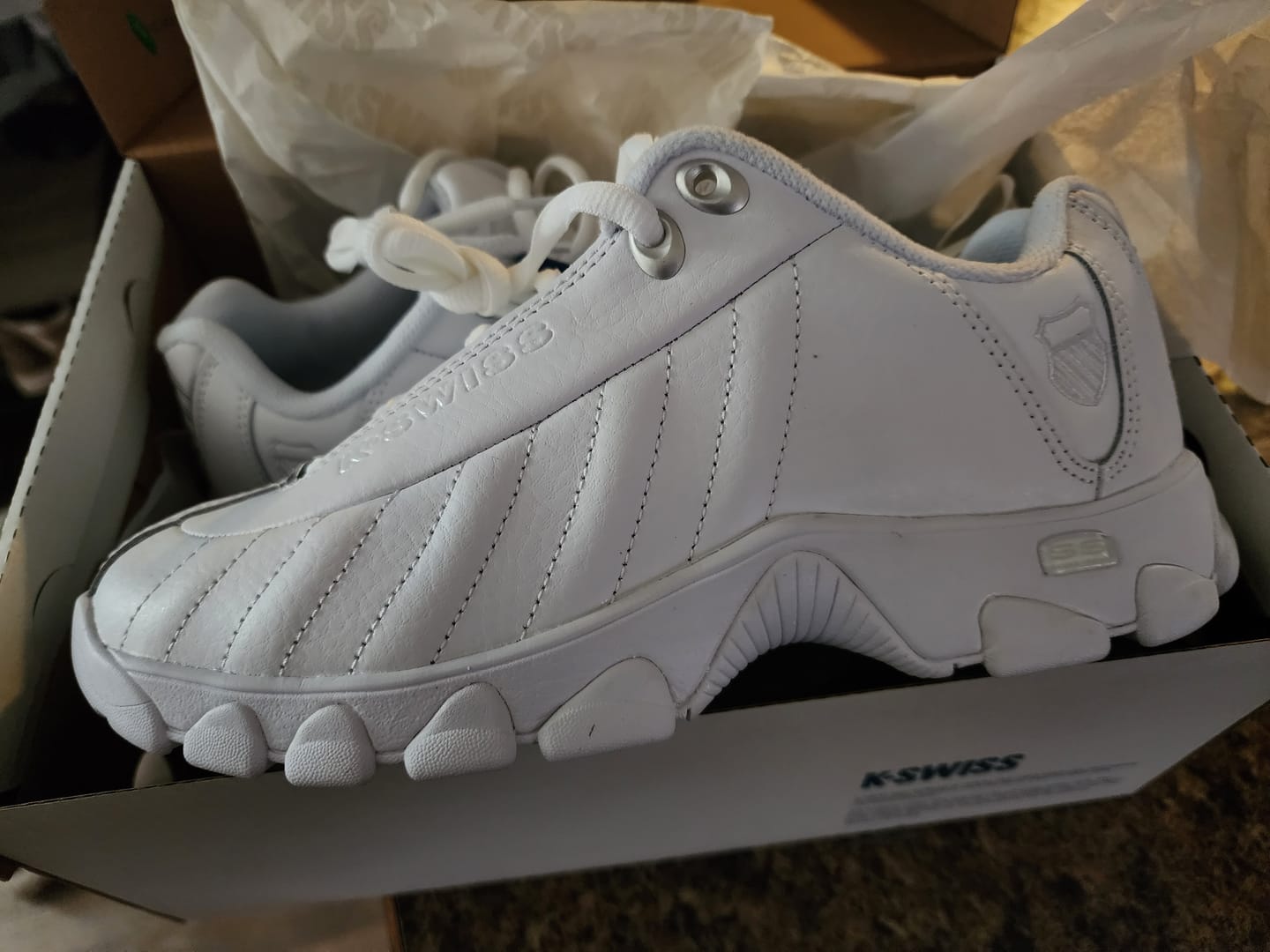 Customer photo review of 93426-155-M | ST329 CMF | WHITE/SILVER
