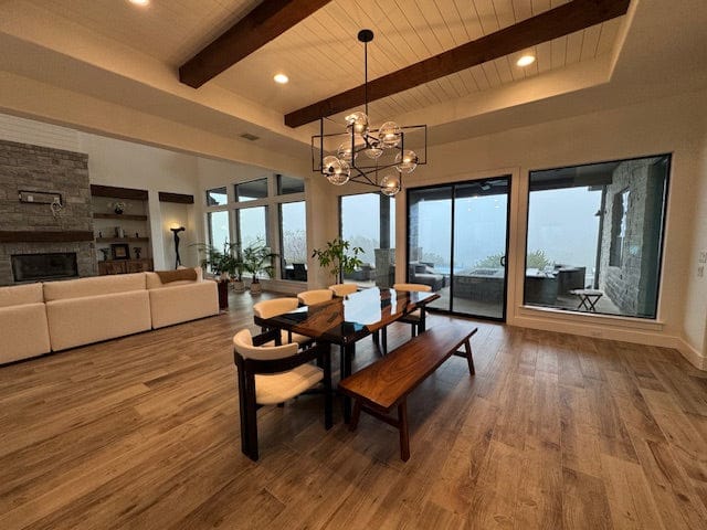 Customer photo review of Custom Black Walnut Wood River Resin Epoxy Table CT50