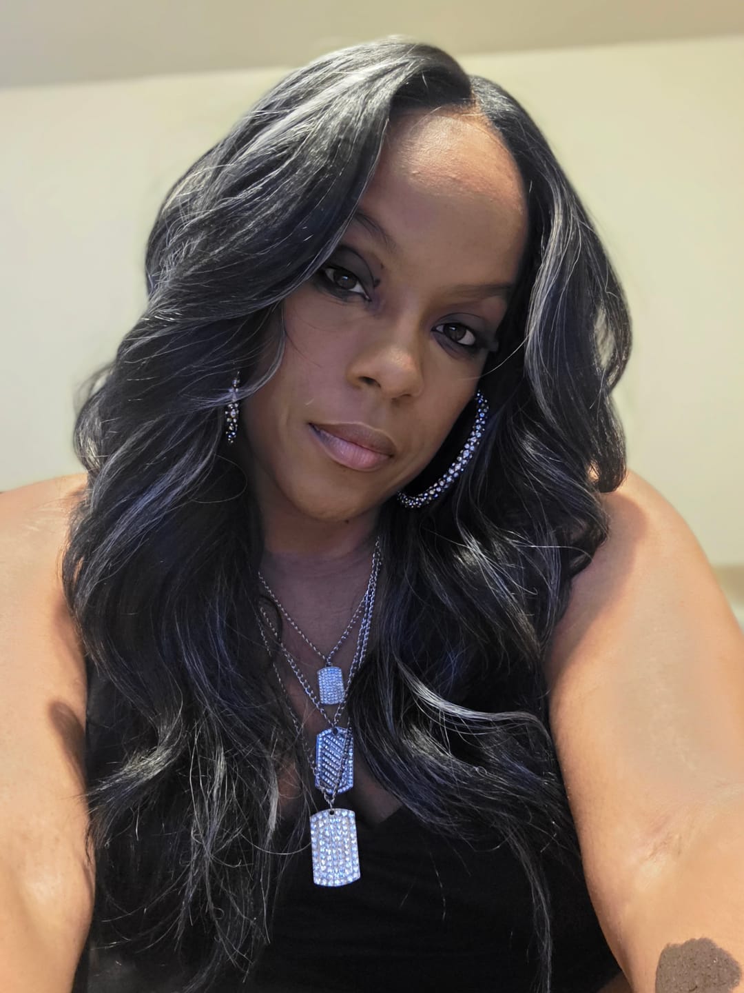 Customer photo review of Sensationnel Butta Lace Pre-Cur Glueless 5" HD Deep Lace Parting Front Wig - PRE-CUT UNIT 14