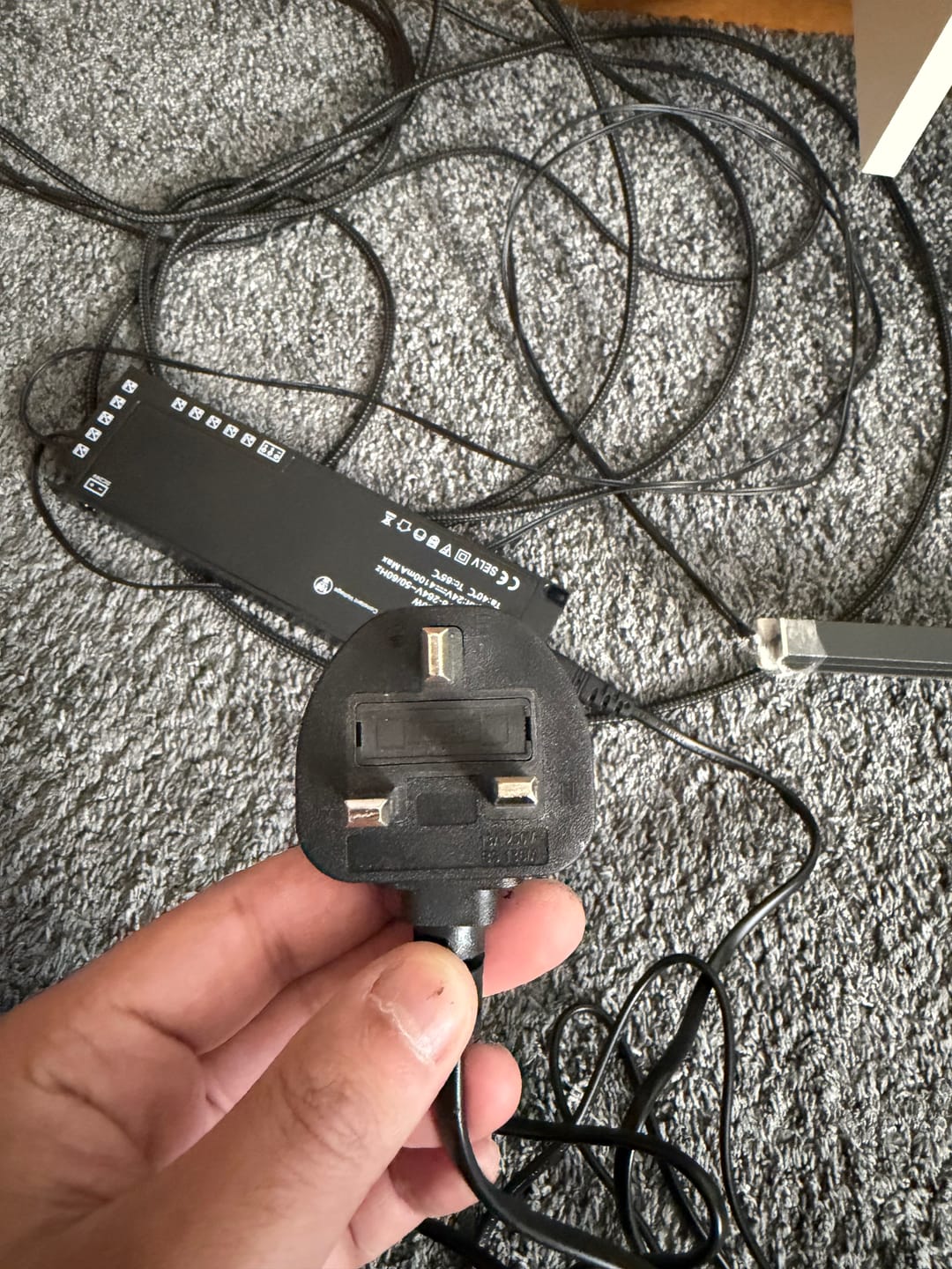 Customer photo review of Wall Panel LED Lighting Strip Kit