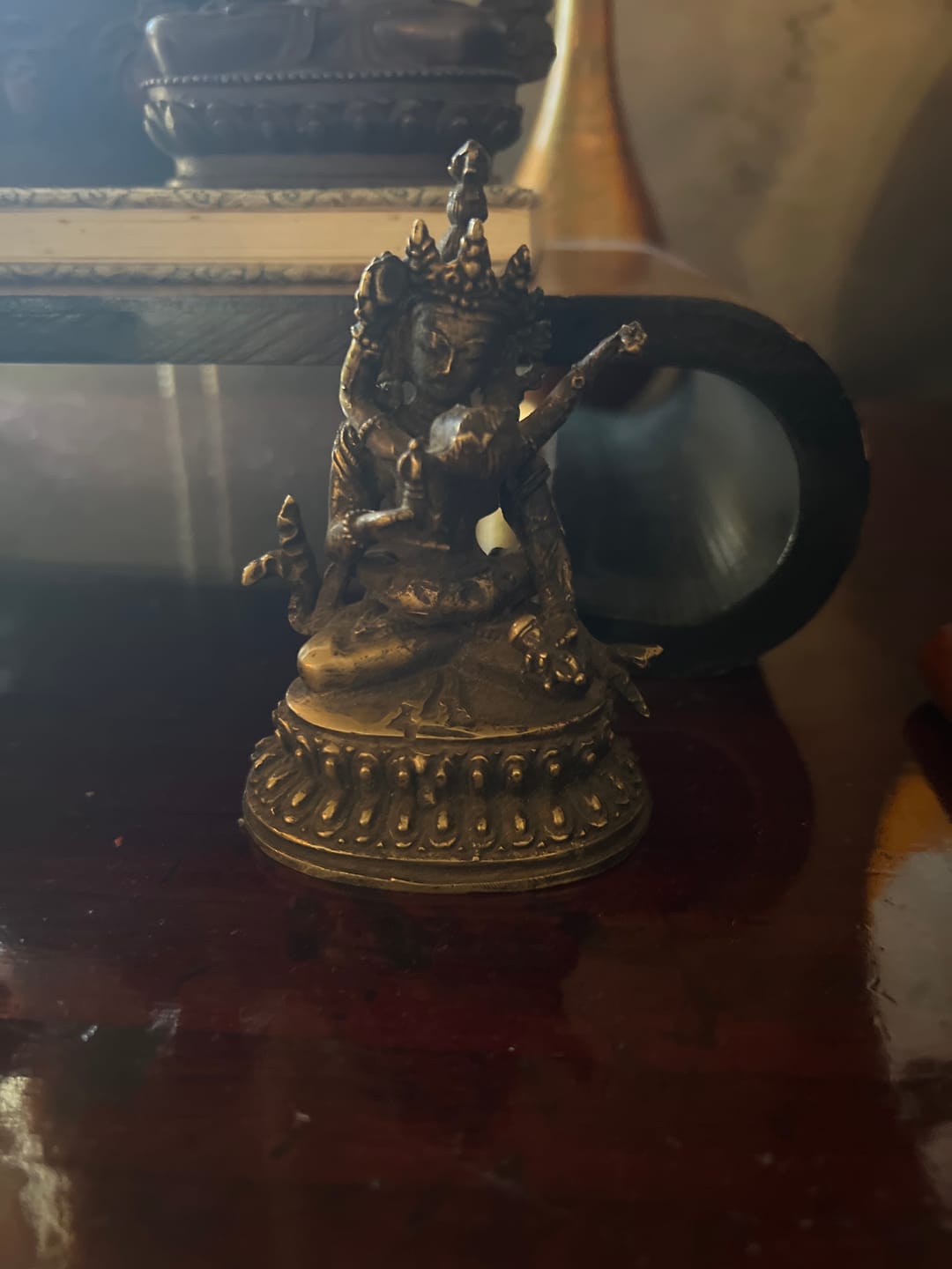 Customer photo review of Handcrafted Vajrasattva With Consort | For Consecration