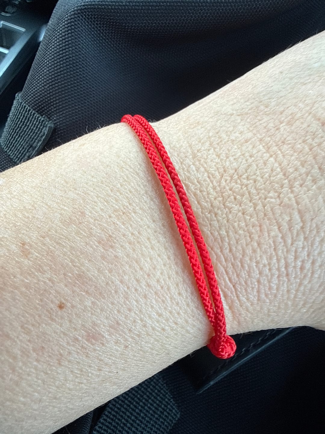 Customer photo review of Bracelet Porte Bonheur "Tibétain"