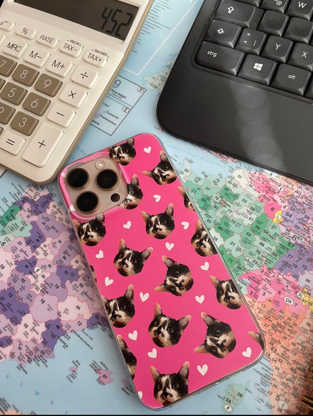 Customer photo review of Haustierköpfe - Individuelle Handyhülle
