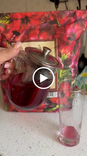 Customer video review of Rosa Jamaica - Hibisco / Flor ⁽ᵃˡᵗᵃ ᶜᵃˡⁱᵈᵃᵈ⁾