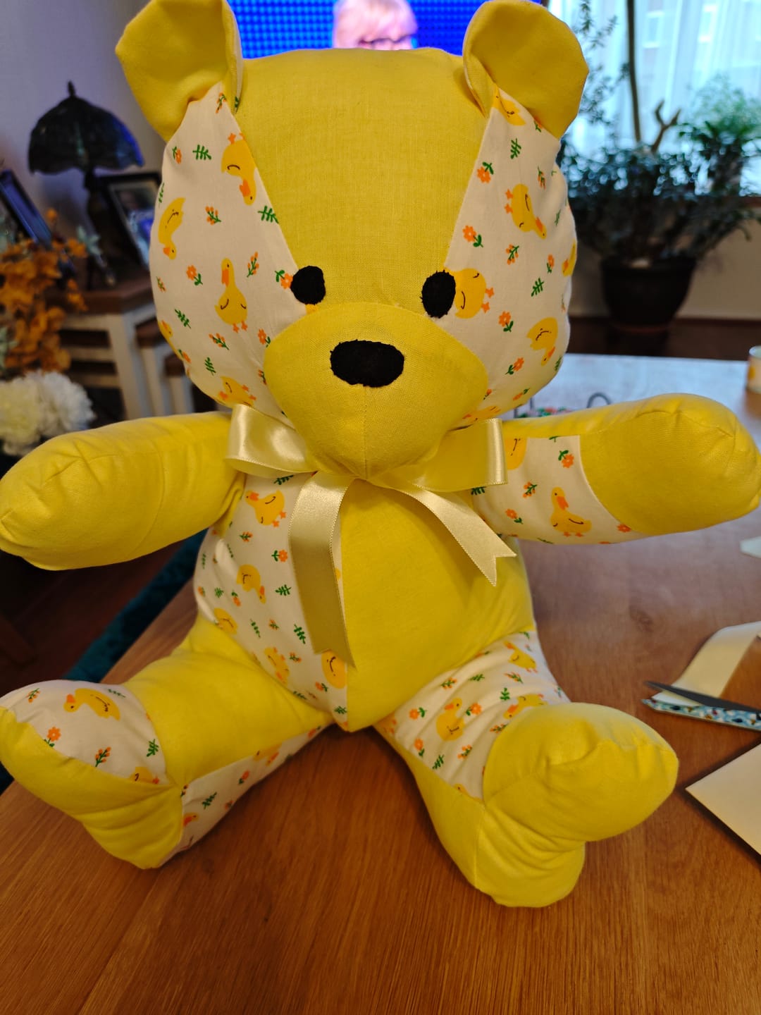 Customer photo review of Plain 100% Cotton Fabric