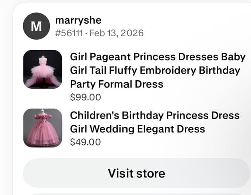 Customer photo review of Elegant Baby Girl  Dress Christmas Girl Dress Toddler Birthday Dress