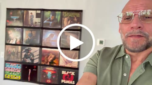 Customer video review of 12" Vinyl Record Display Frame - LP Wall Storage