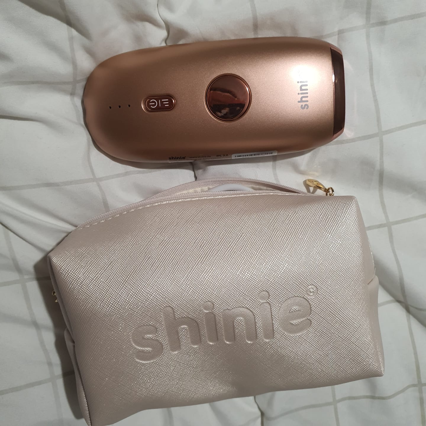 Customer photo review of Premium Haarfrei Bundle