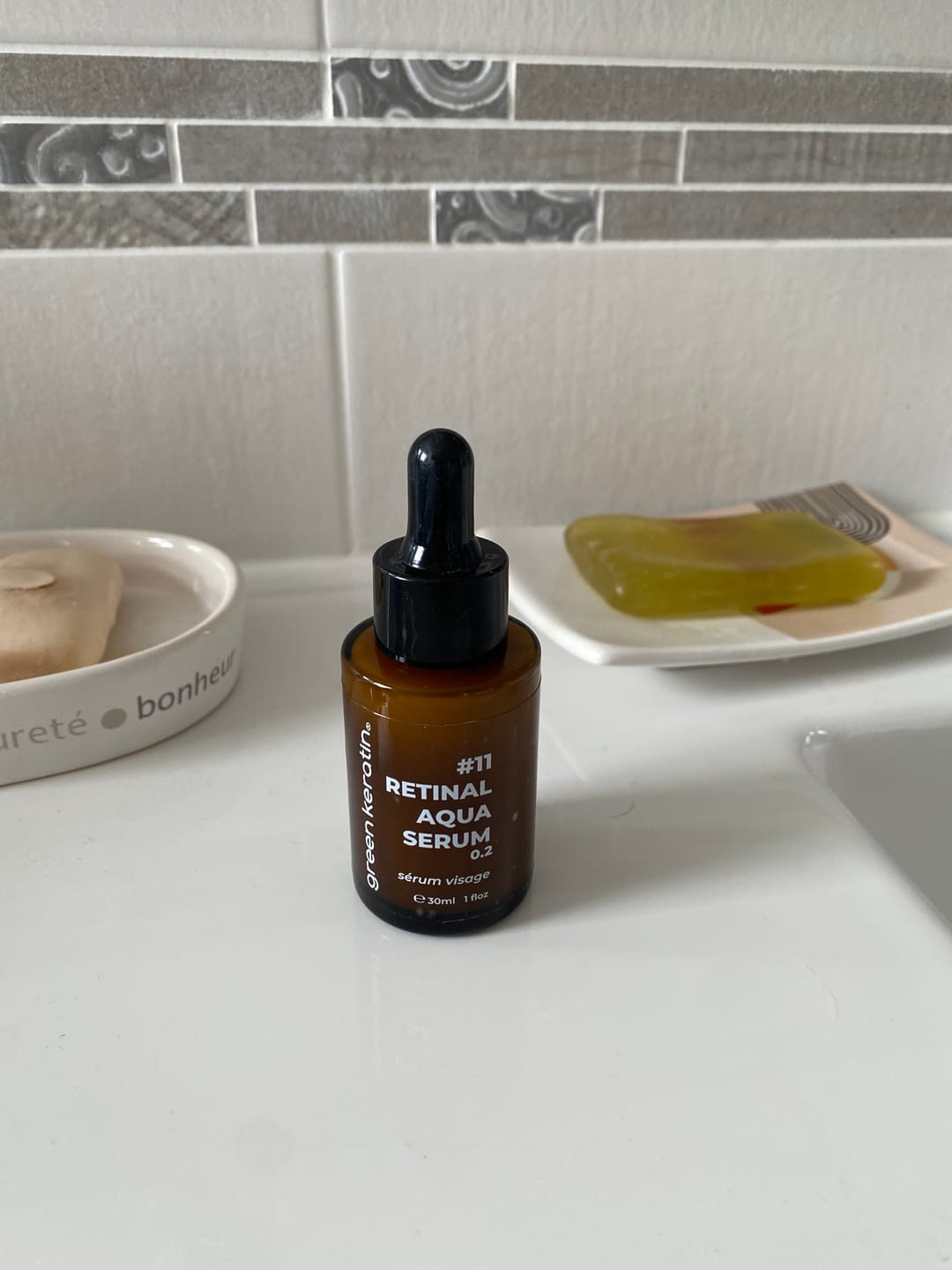 Customer photo review of #11 Retinal Aqua Serum, 30ml