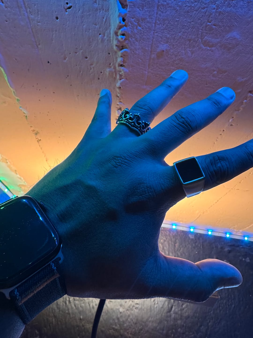 Customer photo review of Anillo Corona Argolla