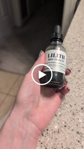 Customer video review of LILITH Bath & Body Oil