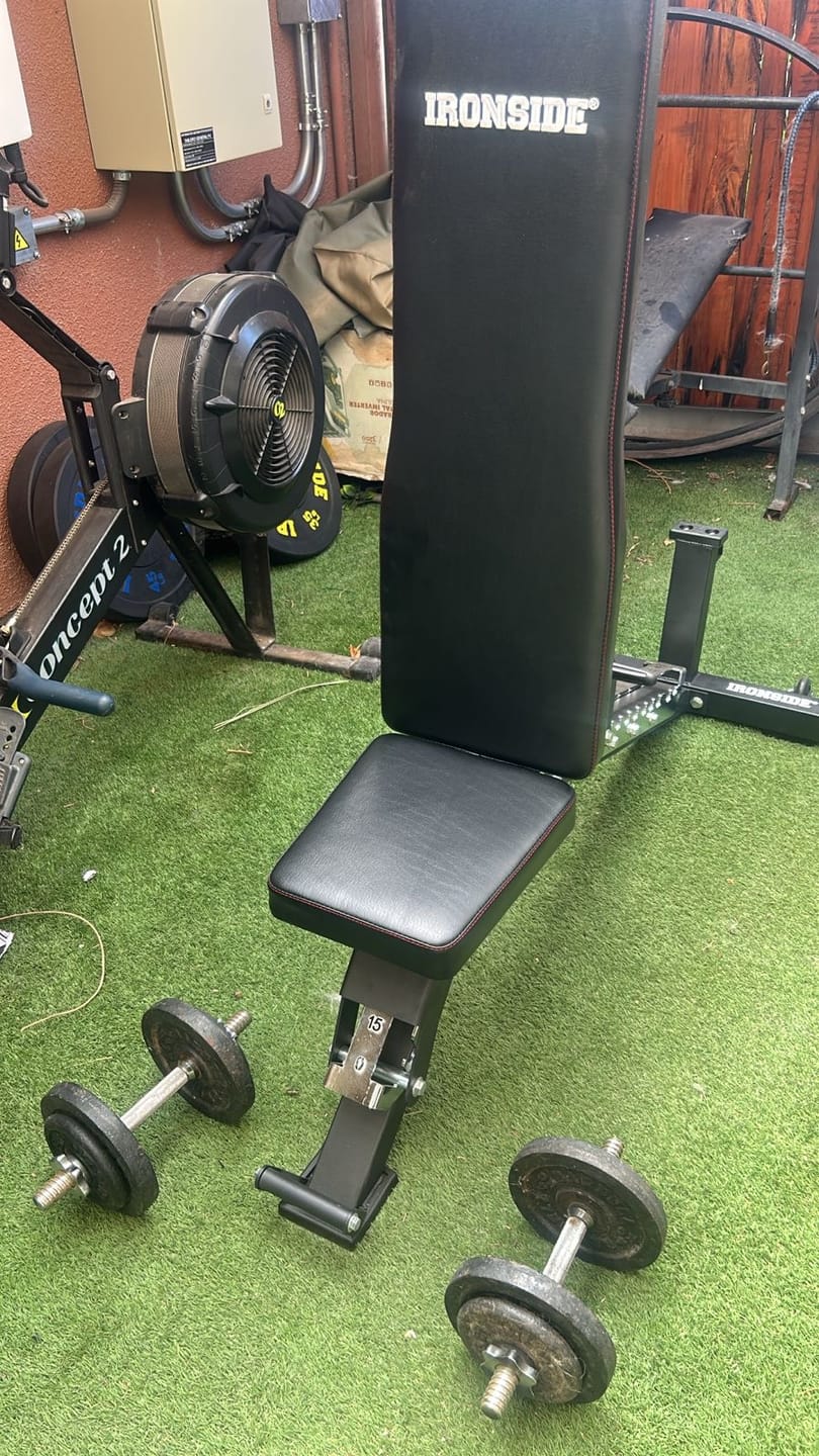 Customer photo review of Banco Ajustable XR-1 IRONSIDE
