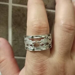 Customer photo review of Dragon Ring