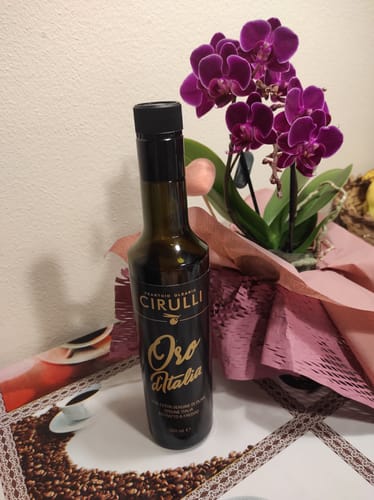 Customer photo review of 1 bottiglia di olio extravergine • GRATUITA