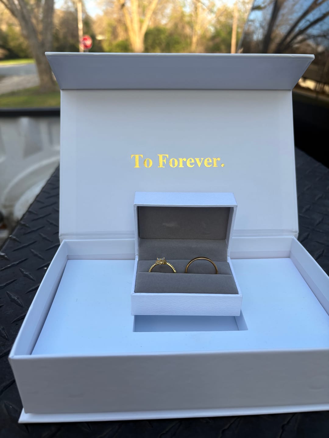 Customer photo review of Promise Ring Kit