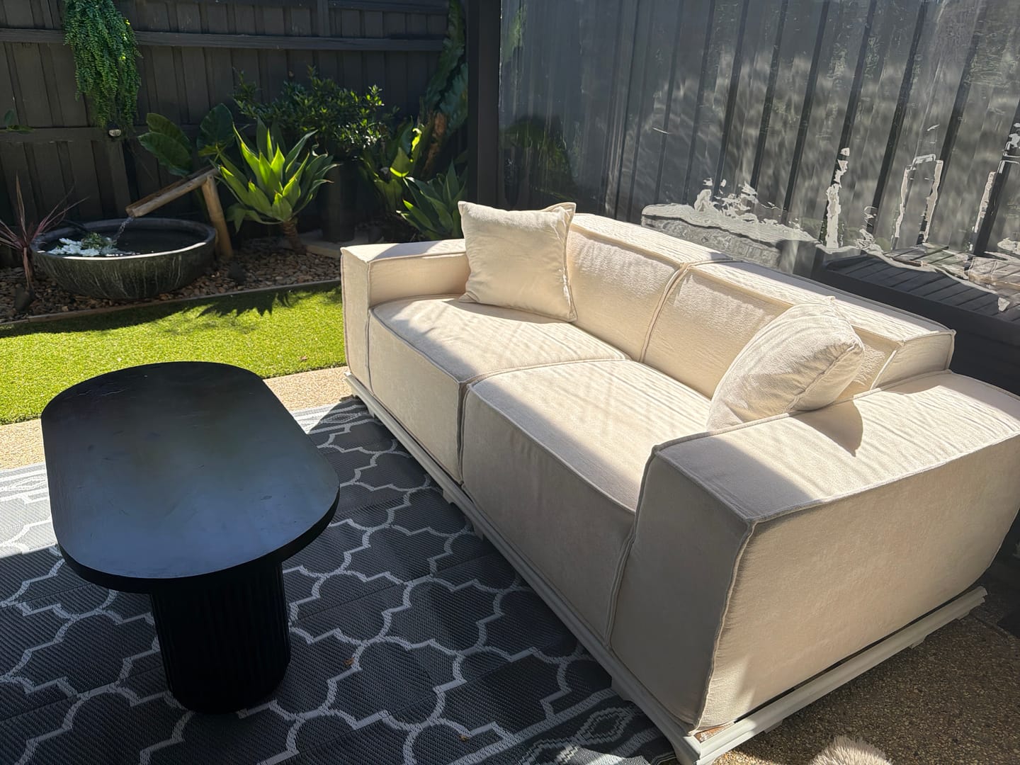 Customer photo review of M1 Sofa Three Seater