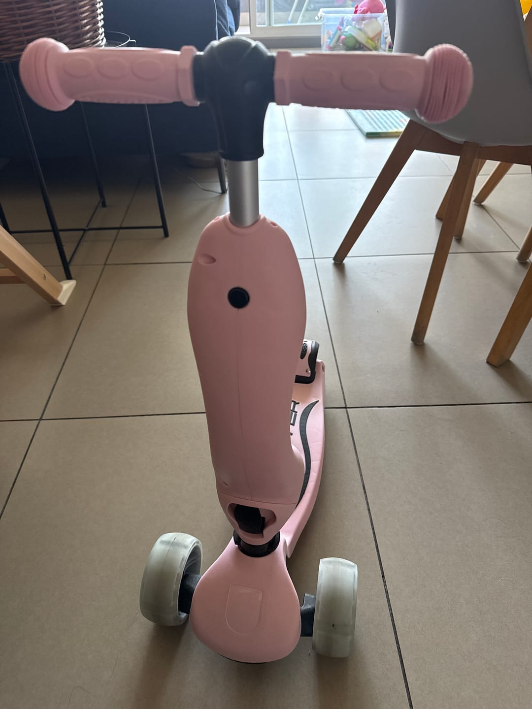 Customer photo review of Scooter para niños y niñas 3 en 1