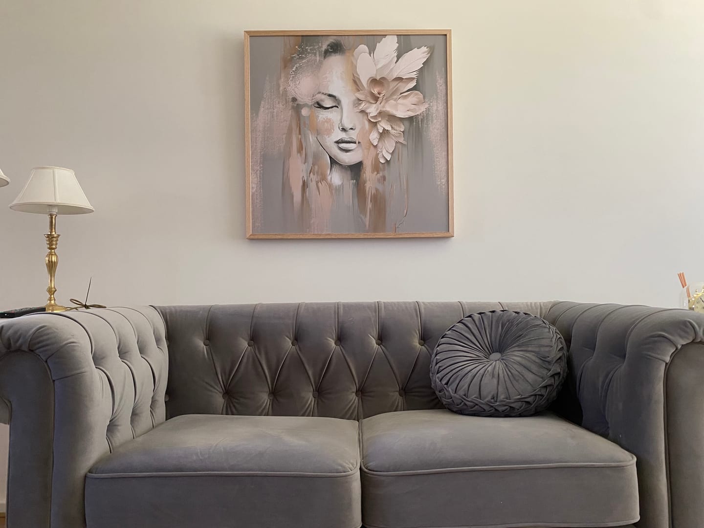 Customer photo review of Beige Petal