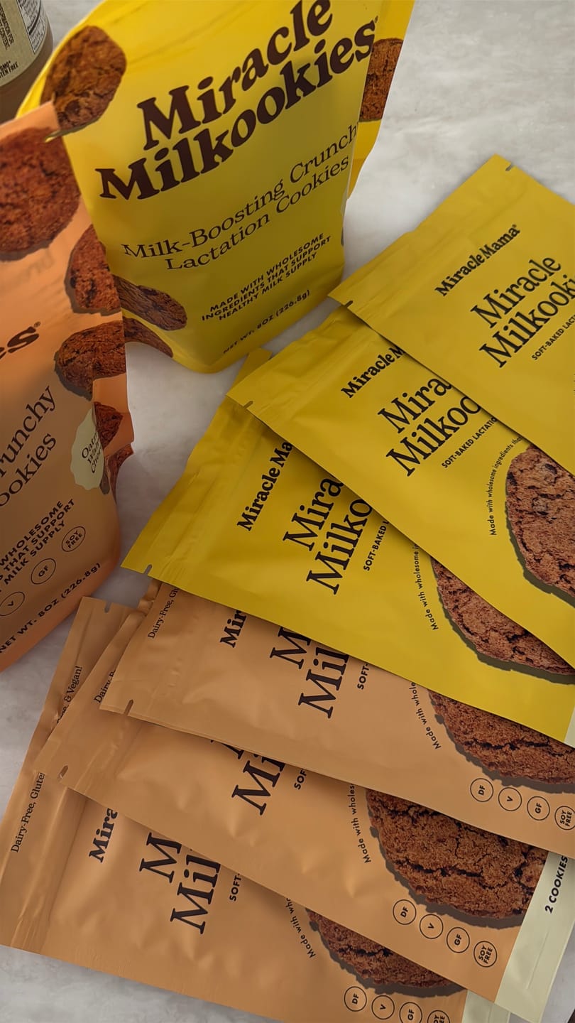 Customer photo review of Miracle Mama Starter Box — Lactation Cookie Sampler