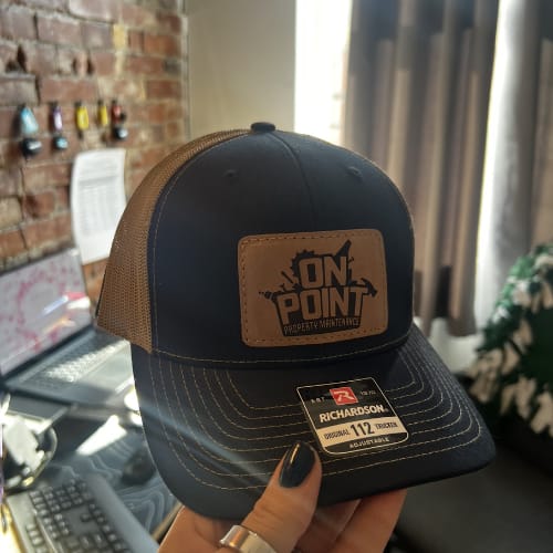 Customer photo review of Richardson 112 Custom Leather Patch Hat