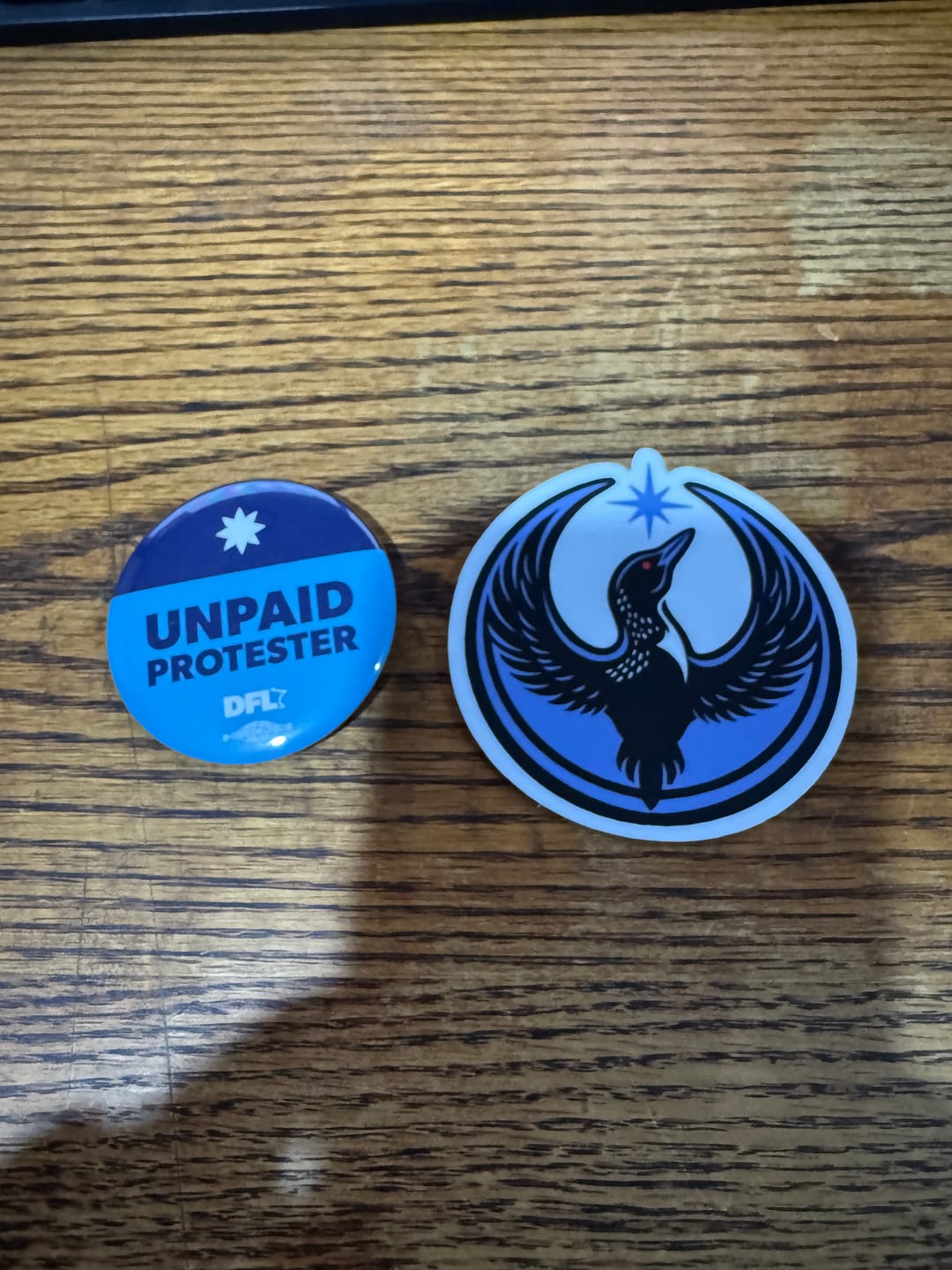 Customer photo review of Rebel Loon Sticker