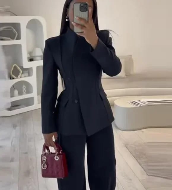 Customer photo review of Nicolle Blazer Dress