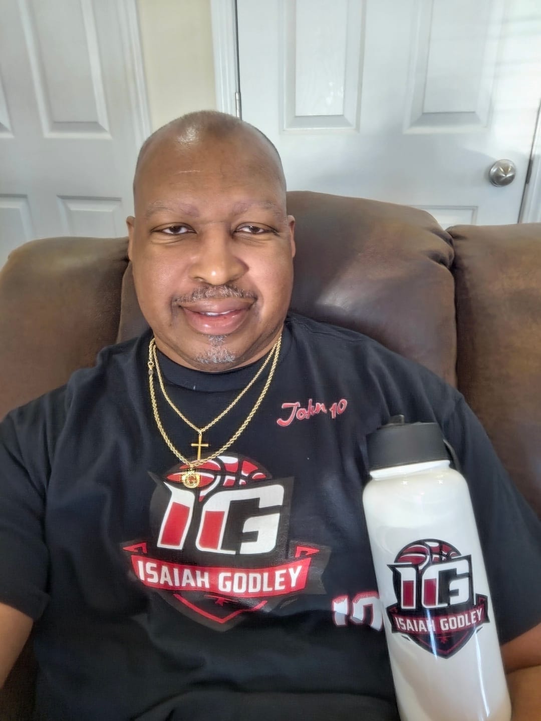 Customer photo review of Isaiah Godley | Jersey Style Shirt