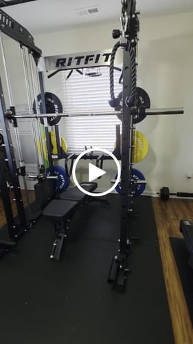 Customer video review of RitFit WSM1 Weight Stack Set 264lbs for M1 PRO