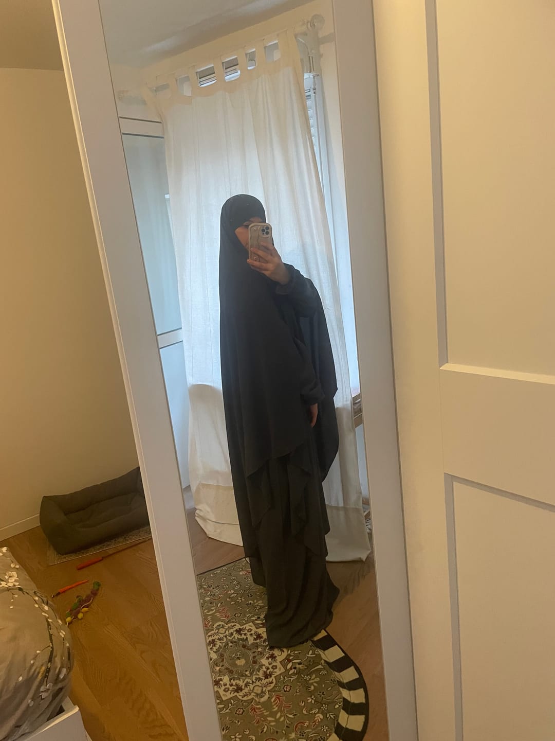 Customer photo review of Robe & khimar en soie