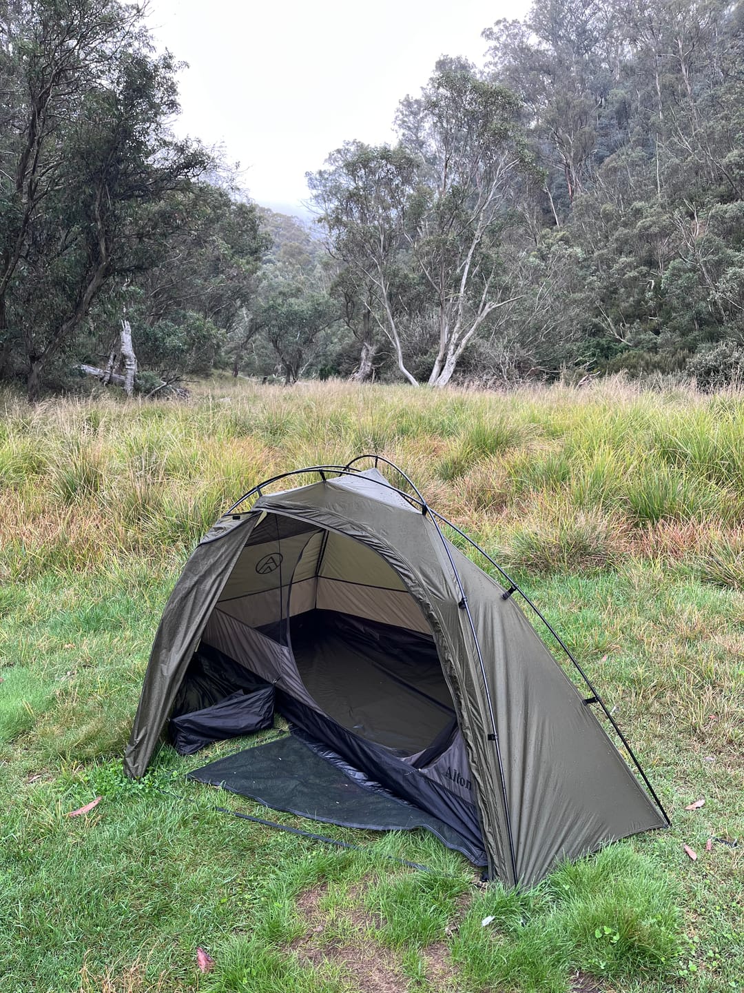 Customer photo review of Lightweight Tent - 1P
