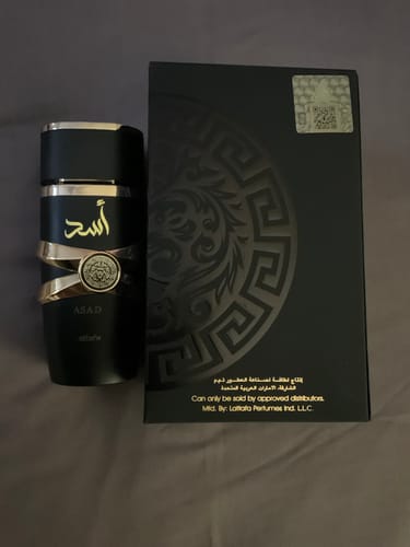 Customer photo review of Asad Lattafa 100ml edp