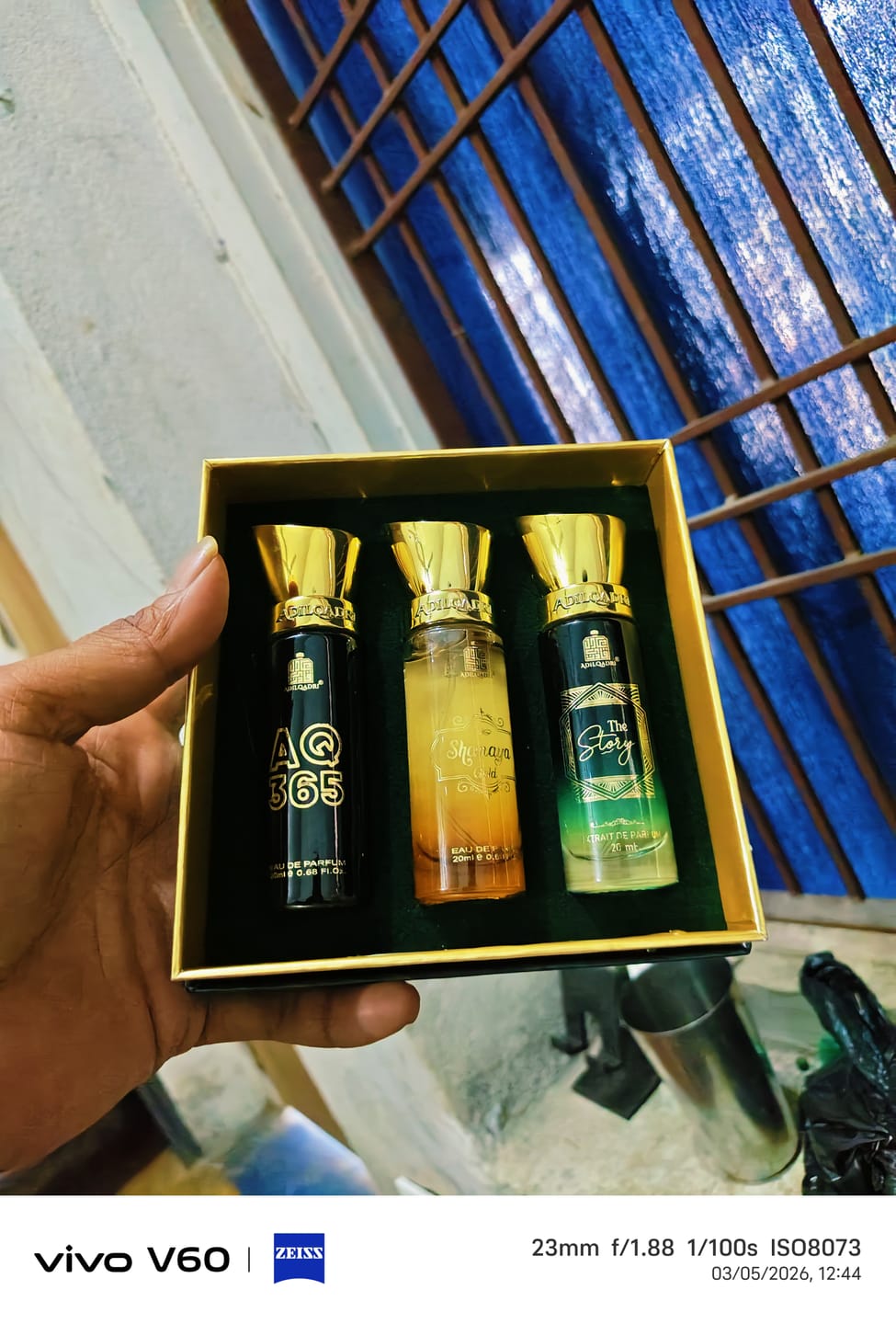 Customer photo review of Legendary Gift Set 3 Pcs Set of Premium Perfume Spray