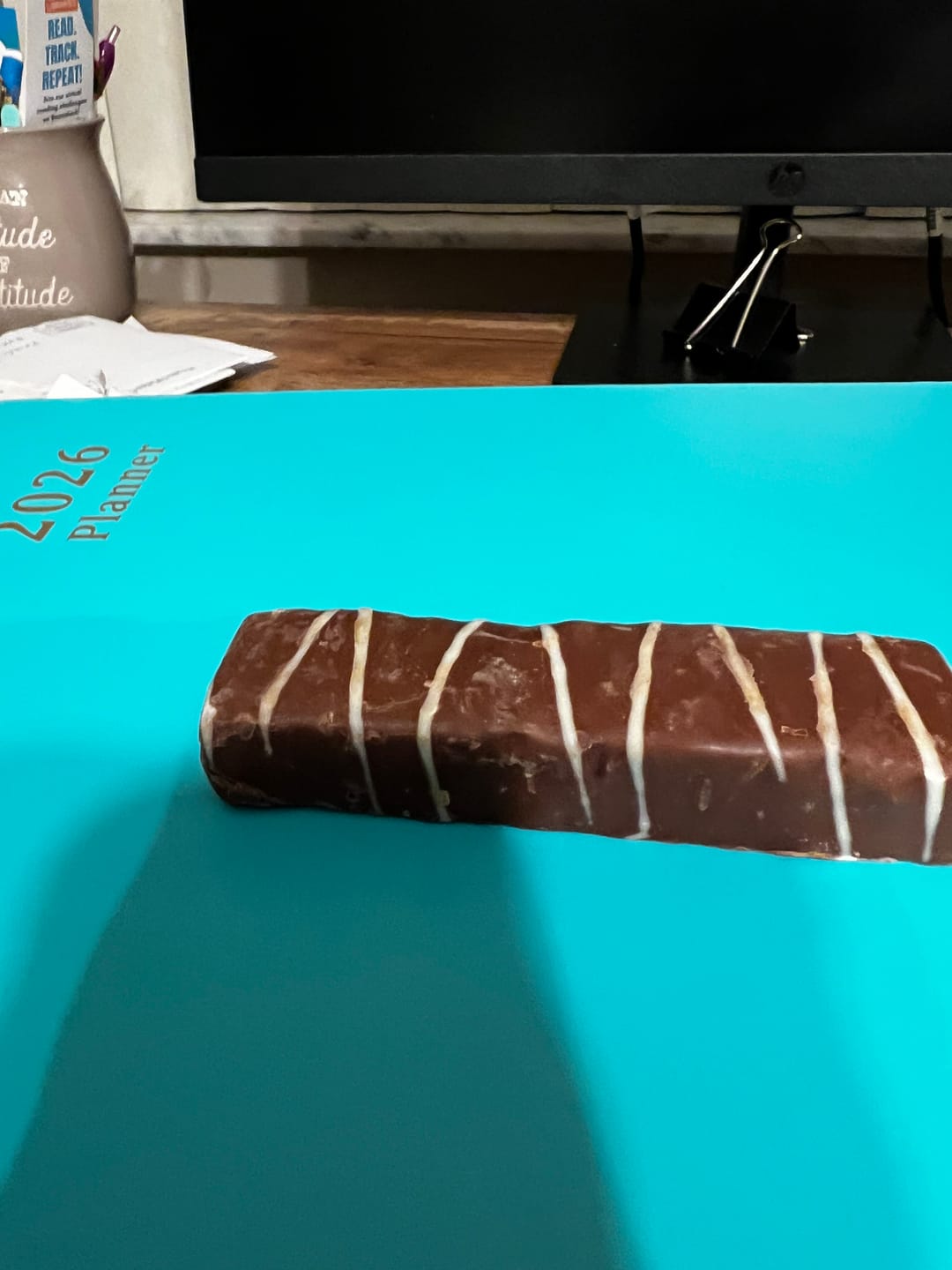 Customer photo review of Chocolate Almond Wafer Bars