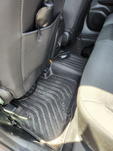 Customer photo review of Pisos Calce Perfecto Hyundai Tucson Híbrida 2021 al 2025