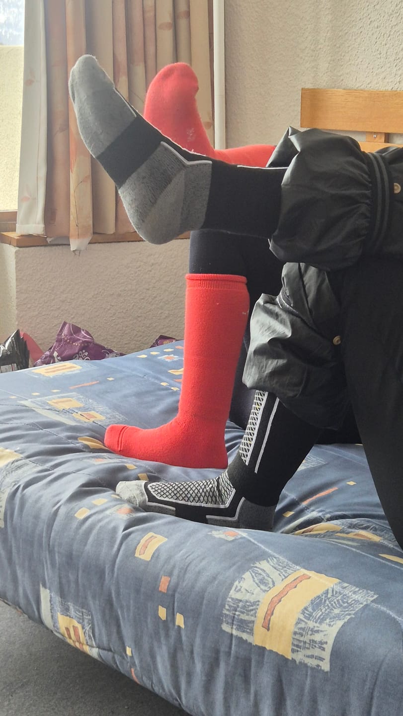 Customer photo review of Chaussettes de Ski Thermiques