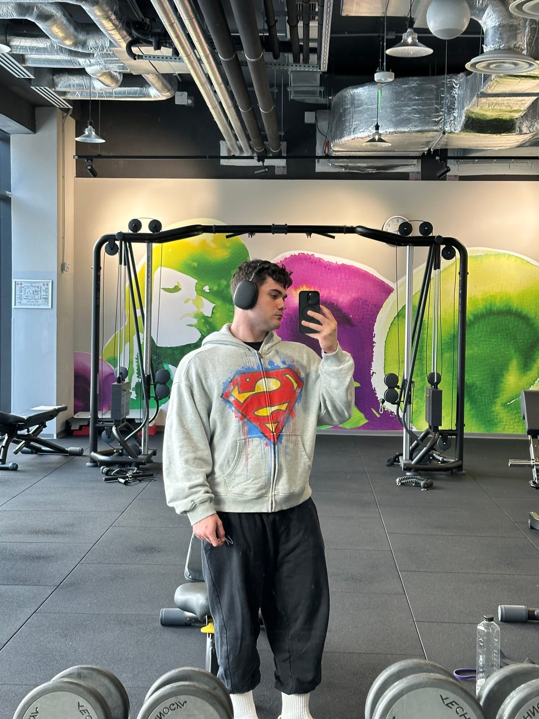 Customer photo review of 5011 - Superman Drip Zip-Ups