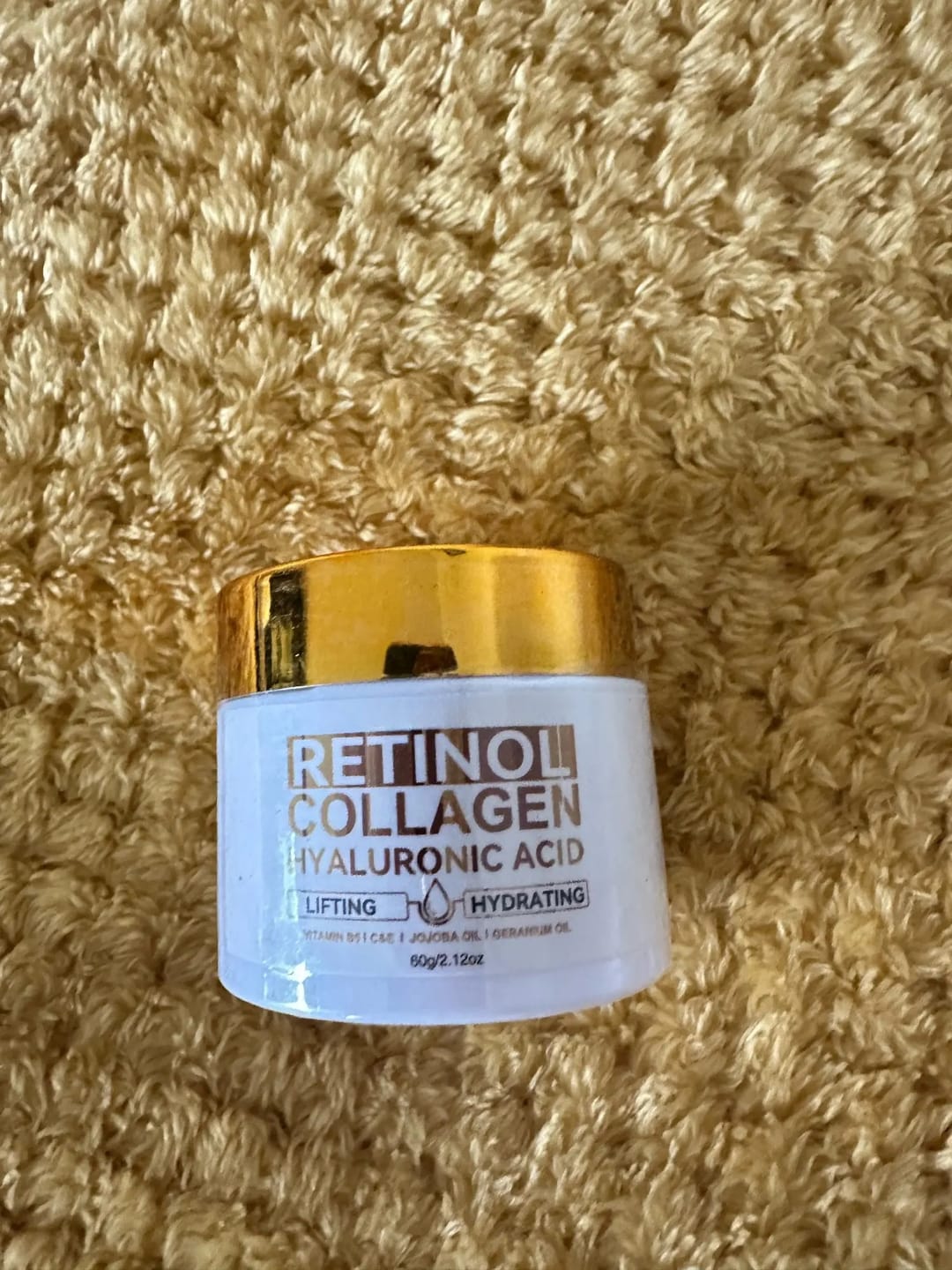 Customer photo review of Collagene Lift™ – Crema Viso Antirughe Rimpolpante