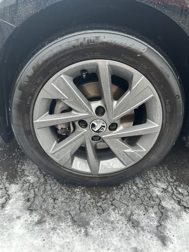 Customer's clean alloy wheel after using Viper Non-acidic Wheel Cleaner.