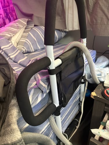 Customer photo review of MobilityPal Bed Rail