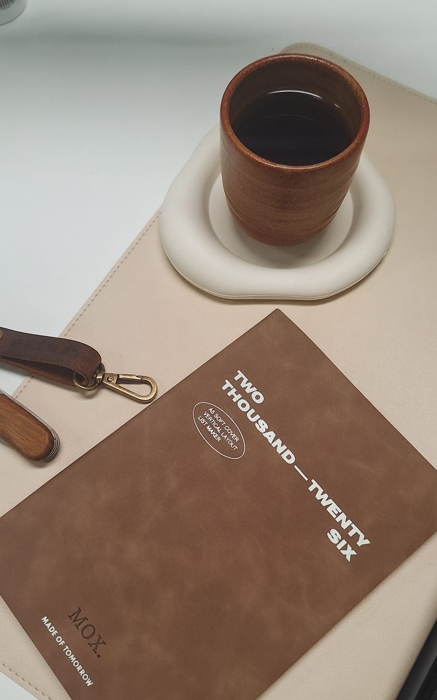 Customer photo review of 2026 A5 Vertical Weekly Diary - Faux Leather