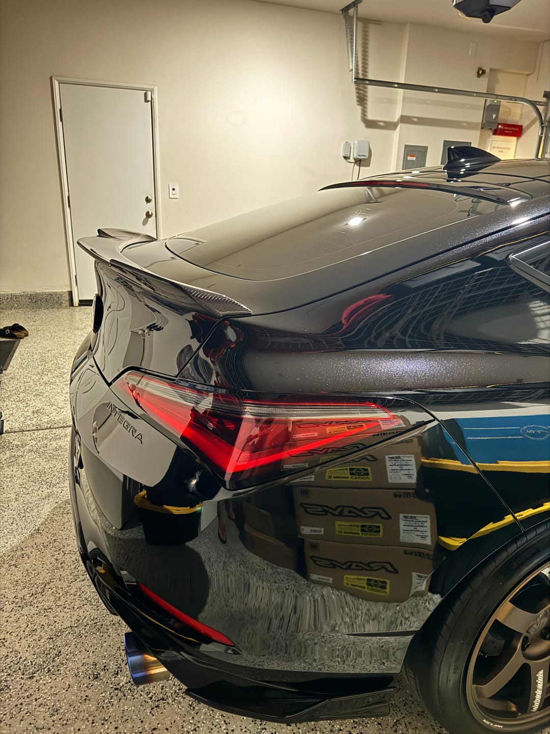Customer photo review of 2023-Up Acura Integra Extended Rear Spoiler