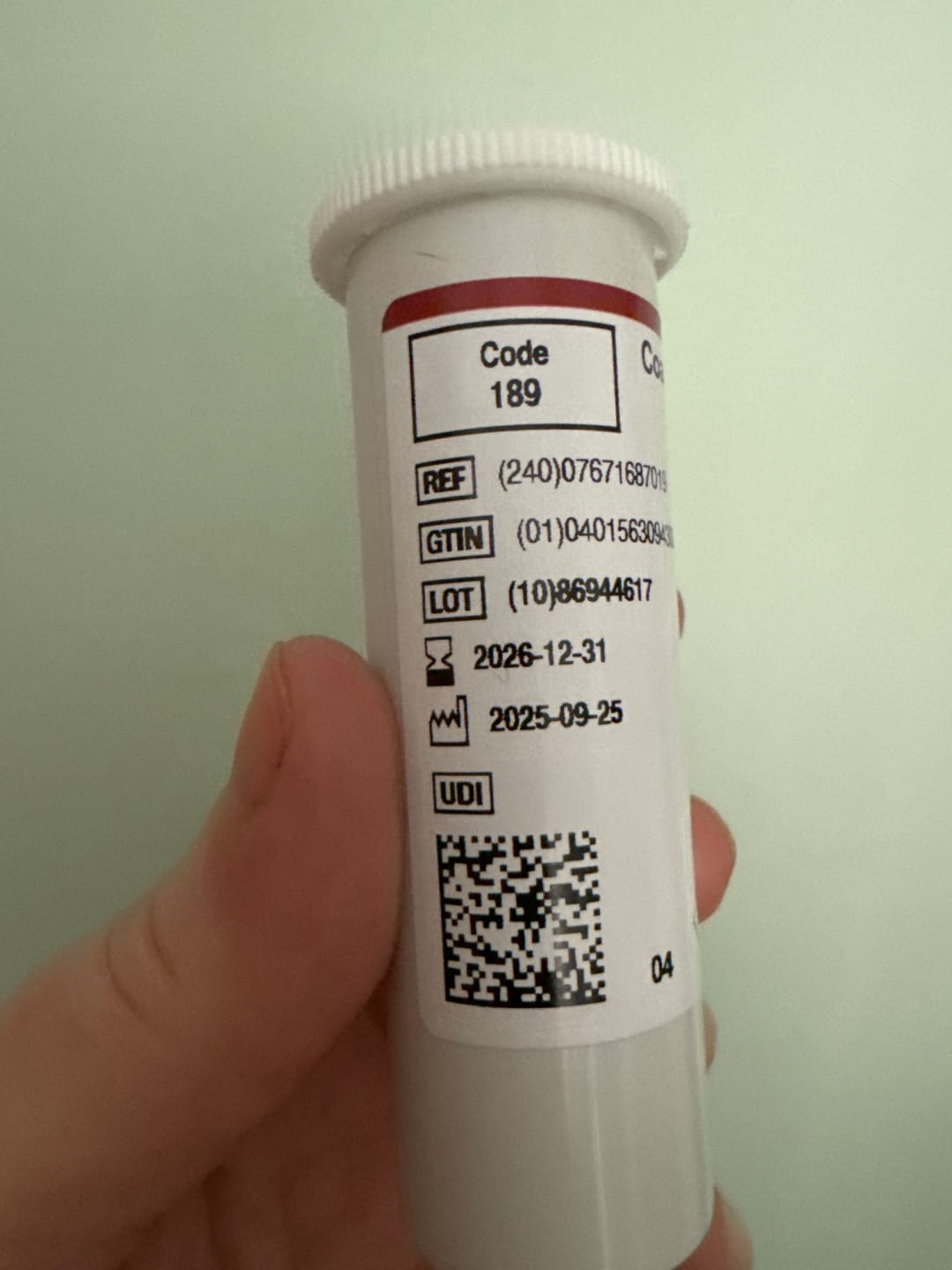 Customer photo review of CoaguChek XS PT (PST) x24 for INR Normal Range