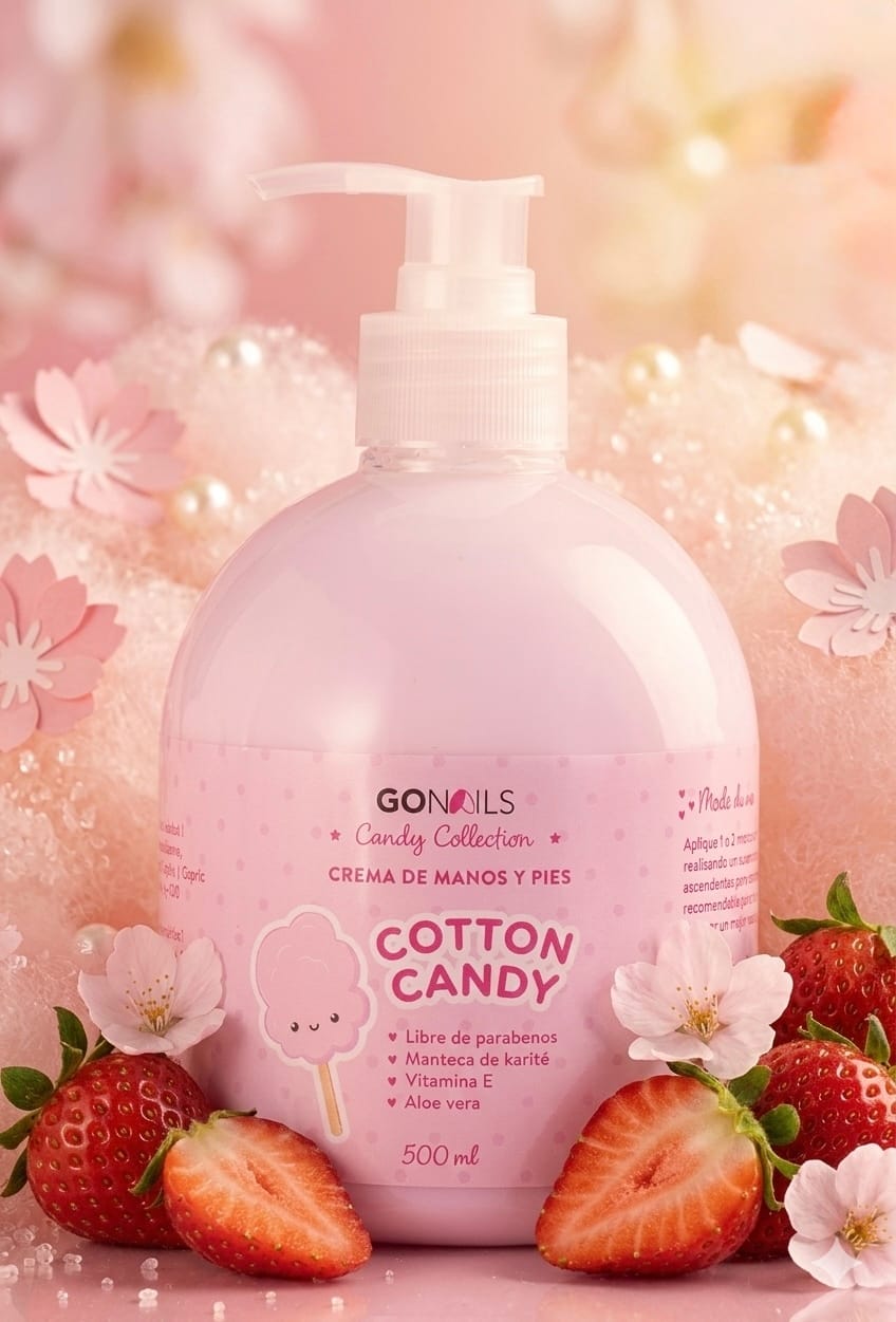 Customer photo review of Crema de Manos y pies Cotton Candy